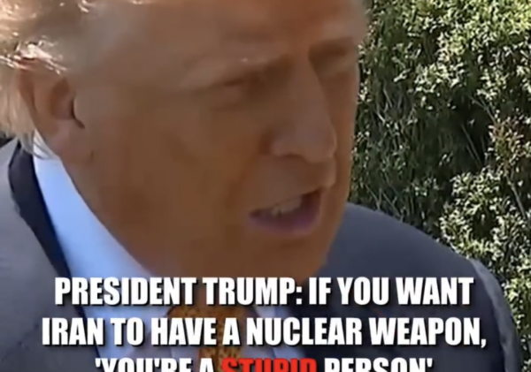 Let these lunatics have a nuclear weapon